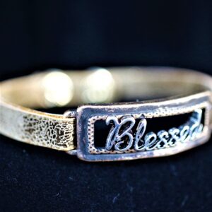 BLESSED Bracelet ~ Gold
