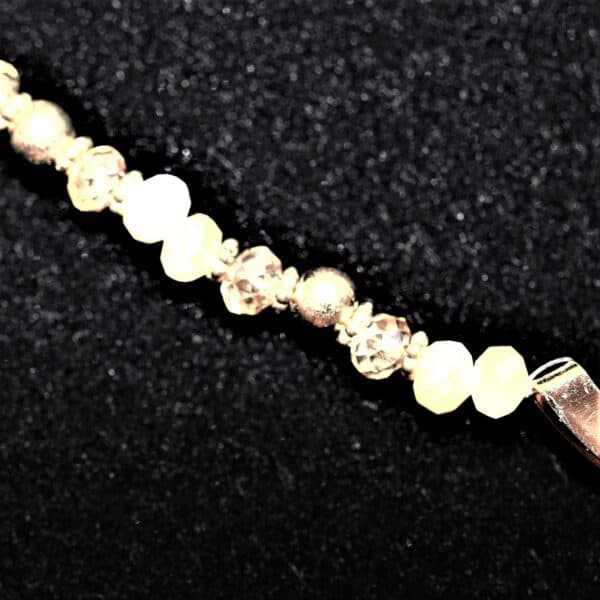 Long Tassel Necklace Set ~ Ivory